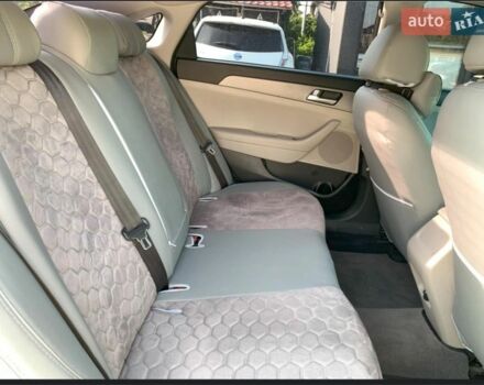 Черный Хендай Соната, объемом двигателя 2.4 л и пробегом 256 тыс. км за 10500 $, фото 6 на Automoto.ua