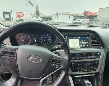 Черный Хендай Соната, объемом двигателя 2.4 л и пробегом 117 тыс. км за 13500 $, фото 4 на Automoto.ua