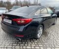 Черный Хендай Соната, объемом двигателя 2.4 л и пробегом 190 тыс. км за 9200 $, фото 6 на Automoto.ua