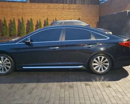 Черный Хендай Соната, объемом двигателя 2.36 л и пробегом 138 тыс. км за 10400 $, фото 12 на Automoto.ua