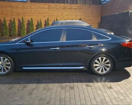 Черный Хендай Соната, объемом двигателя 2.36 л и пробегом 138 тыс. км за 10400 $, фото 11 на Automoto.ua