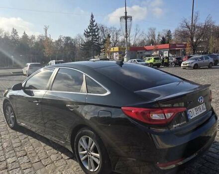 Черный Хендай Соната, объемом двигателя 2.36 л и пробегом 240 тыс. км за 8500 $, фото 7 на Automoto.ua