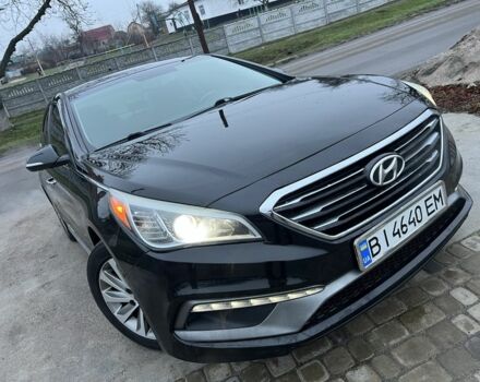 Черный Хендай Соната, объемом двигателя 2.4 л и пробегом 152 тыс. км за 9450 $, фото 21 на Automoto.ua