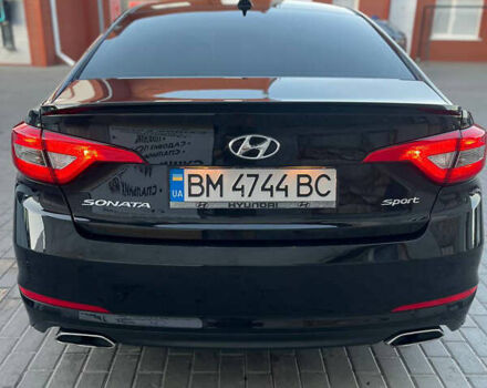 Черный Хендай Соната, объемом двигателя 2.36 л и пробегом 110 тыс. км за 12500 $, фото 4 на Automoto.ua