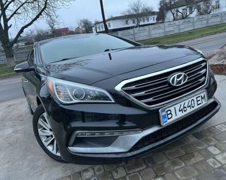 Черный Хендай Соната, объемом двигателя 2.4 л и пробегом 152 тыс. км за 9450 $, фото 7 на Automoto.ua