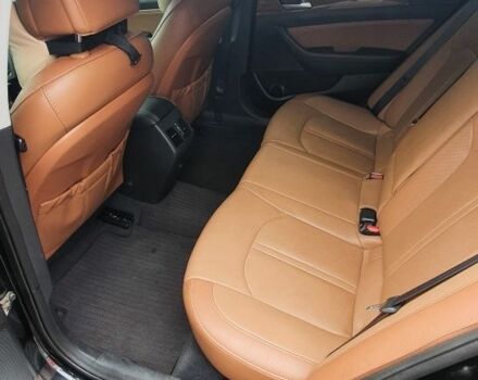 Черный Хендай Соната, объемом двигателя 2.4 л и пробегом 117 тыс. км за 13500 $, фото 14 на Automoto.ua