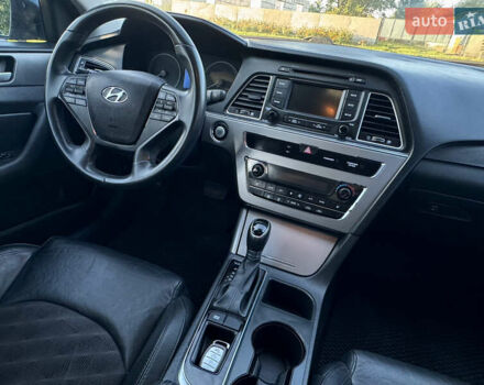 Черный Хендай Соната, объемом двигателя 2.36 л и пробегом 129 тыс. км за 11350 $, фото 13 на Automoto.ua