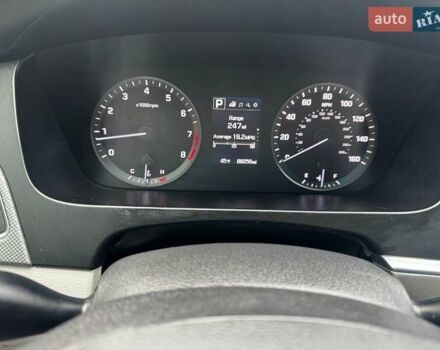 Черный Хендай Соната, объемом двигателя 2.36 л и пробегом 141 тыс. км за 10200 $, фото 4 на Automoto.ua