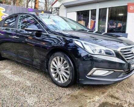 Чорний Хендай Соната, об'ємом двигуна 2 л та пробігом 98 тис. км за 9499 $, фото 6 на Automoto.ua