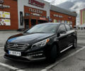 Черный Хендай Соната, объемом двигателя 2.4 л и пробегом 150 тыс. км за 13400 $, фото 2 на Automoto.ua