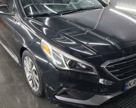 Черный Хендай Соната, объемом двигателя 2.36 л и пробегом 138 тыс. км за 10400 $, фото 5 на Automoto.ua