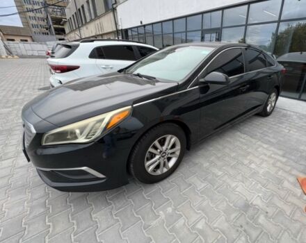 Черный Хендай Соната, объемом двигателя 2.4 л и пробегом 256 тыс. км за 10500 $, фото 1 на Automoto.ua