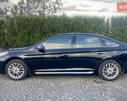 Чорний Хендай Соната, об'ємом двигуна 2.36 л та пробігом 170 тис. км за 13500 $, фото 6 на Automoto.ua