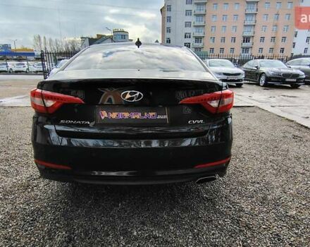 Чорний Хендай Соната, об'ємом двигуна 2 л та пробігом 98 тис. км за 9499 $, фото 3 на Automoto.ua