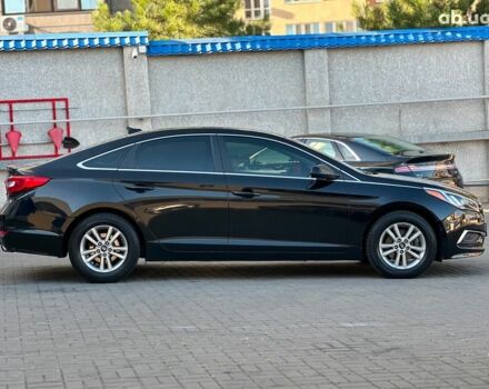 Черный Хендай Соната, объемом двигателя 2.4 л и пробегом 180 тыс. км за 9440 $, фото 3 на Automoto.ua