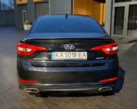 Черный Хендай Соната, объемом двигателя 2.36 л и пробегом 138 тыс. км за 10400 $, фото 24 на Automoto.ua