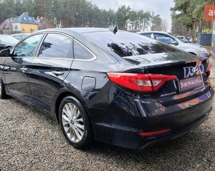 Чорний Хендай Соната, об'ємом двигуна 2 л та пробігом 98 тис. км за 9499 $, фото 2 на Automoto.ua