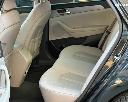 Черный Хендай Соната, объемом двигателя 2.4 л и пробегом 180 тыс. км за 9440 $, фото 12 на Automoto.ua