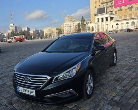 Черный Хендай Соната, объемом двигателя 2.36 л и пробегом 240 тыс. км за 8500 $, фото 5 на Automoto.ua