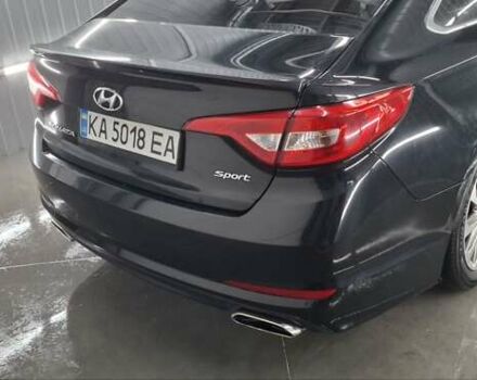 Черный Хендай Соната, объемом двигателя 2.36 л и пробегом 138 тыс. км за 10400 $, фото 21 на Automoto.ua