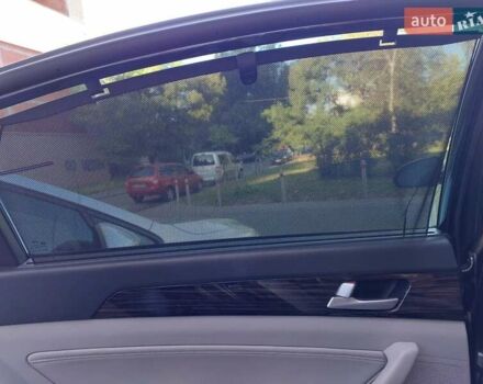 Черный Хендай Соната, объемом двигателя 2.36 л и пробегом 140 тыс. км за 12600 $, фото 33 на Automoto.ua