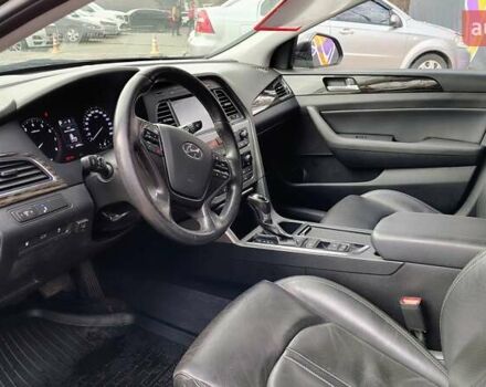 Чорний Хендай Соната, об'ємом двигуна 2 л та пробігом 98 тис. км за 9499 $, фото 8 на Automoto.ua