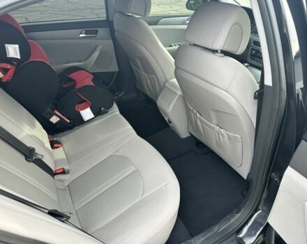 Черный Хендай Соната, объемом двигателя 2.4 л и пробегом 139 тыс. км за 10500 $, фото 11 на Automoto.ua