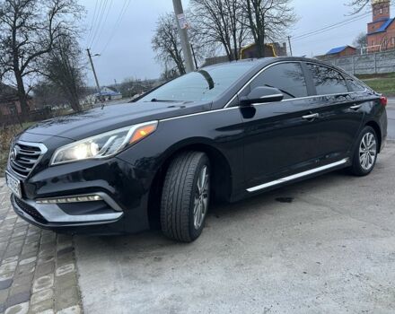 Черный Хендай Соната, объемом двигателя 2.4 л и пробегом 152 тыс. км за 9450 $, фото 20 на Automoto.ua