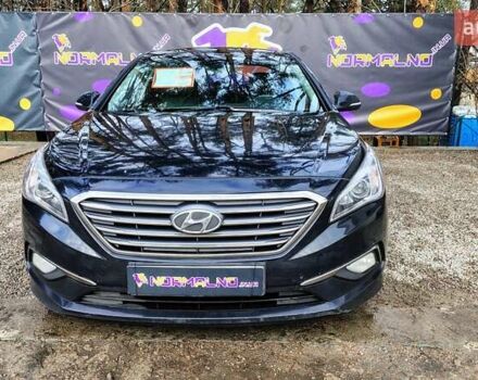Чорний Хендай Соната, об'ємом двигуна 2 л та пробігом 98 тис. км за 9499 $, фото 7 на Automoto.ua