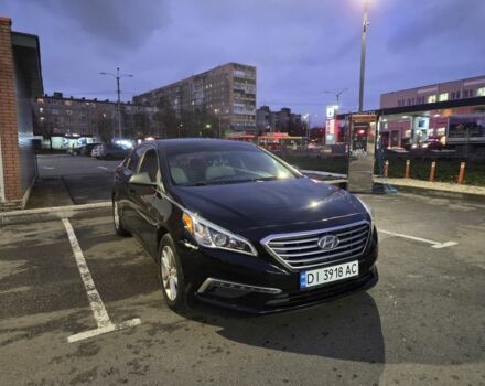 Черный Хендай Соната, объемом двигателя 2.4 л и пробегом 240 тыс. км за 8500 $, фото 4 на Automoto.ua