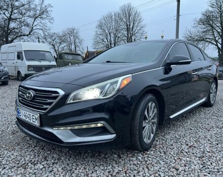 Черный Хендай Соната, объемом двигателя 2.4 л и пробегом 152 тыс. км за 9450 $, фото 8 на Automoto.ua