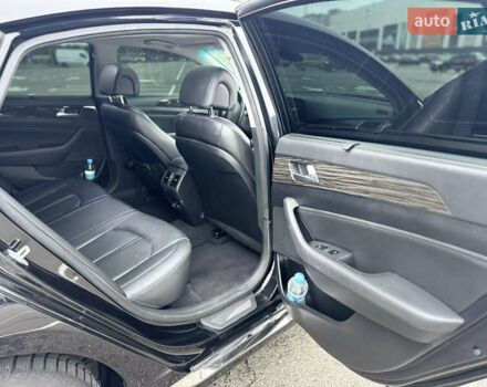 Черный Хендай Соната, объемом двигателя 2.4 л и пробегом 250 тыс. км за 10500 $, фото 14 на Automoto.ua