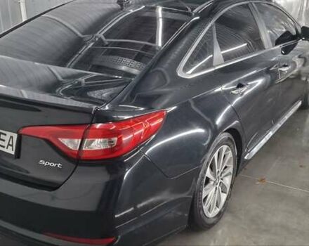 Черный Хендай Соната, объемом двигателя 2.36 л и пробегом 138 тыс. км за 10400 $, фото 22 на Automoto.ua