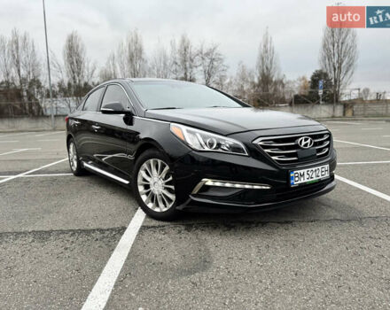 Черный Хендай Соната, объемом двигателя 2.4 л и пробегом 250 тыс. км за 10500 $, фото 11 на Automoto.ua