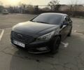 Черный Хендай Соната, объемом двигателя 2 л и пробегом 170 тыс. км за 11000 $, фото 1 на Automoto.ua