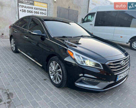 Черный Хендай Соната, объемом двигателя 2.36 л и пробегом 110 тыс. км за 12500 $, фото 2 на Automoto.ua