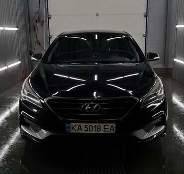 Черный Хендай Соната, объемом двигателя 2.36 л и пробегом 138 тыс. км за 10400 $, фото 27 на Automoto.ua