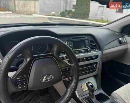 Черный Хендай Соната, объемом двигателя 2.36 л и пробегом 141 тыс. км за 10200 $, фото 6 на Automoto.ua