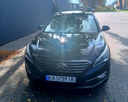 Черный Хендай Соната, объемом двигателя 2 л и пробегом 599 тыс. км за 8500 $, фото 1 на Automoto.ua