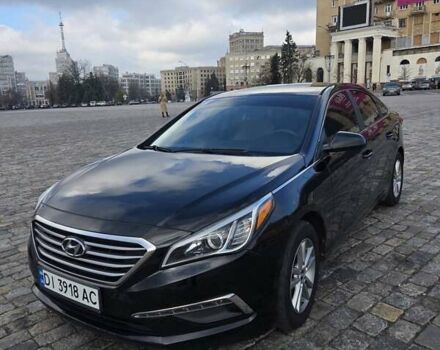 Черный Хендай Соната, объемом двигателя 2.36 л и пробегом 240 тыс. км за 8500 $, фото 8 на Automoto.ua