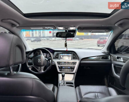 Черный Хендай Соната, объемом двигателя 2.4 л и пробегом 250 тыс. км за 10500 $, фото 18 на Automoto.ua