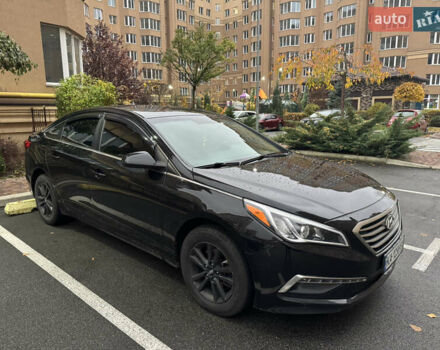 Черный Хендай Соната, объемом двигателя 2.36 л и пробегом 219 тыс. км за 10000 $, фото 1 на Automoto.ua
