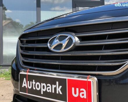 Черный Хендай Соната, объемом двигателя 2.4 л и пробегом 144 тыс. км за 13290 $, фото 9 на Automoto.ua