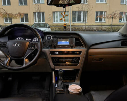 Черный Хендай Соната, объемом двигателя 2.36 л и пробегом 219 тыс. км за 10000 $, фото 6 на Automoto.ua