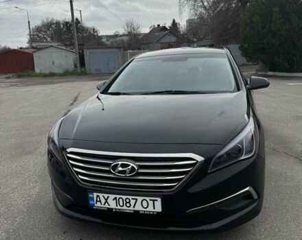 Черный Хендай Соната, объемом двигателя 2.36 л и пробегом 141 тыс. км за 10200 $, фото 13 на Automoto.ua