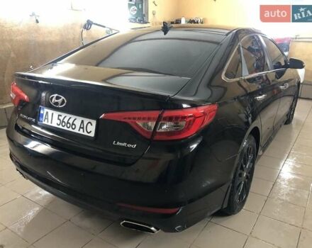 Чорний Хендай Соната, об'ємом двигуна 2.36 л та пробігом 150 тис. км за 10700 $, фото 11 на Automoto.ua