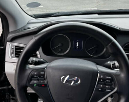 Черный Хендай Соната, объемом двигателя 2.4 л и пробегом 150 тыс. км за 13400 $, фото 10 на Automoto.ua