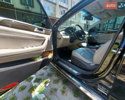 Черный Хендай Соната, объемом двигателя 2.36 л и пробегом 140 тыс. км за 12600 $, фото 16 на Automoto.ua