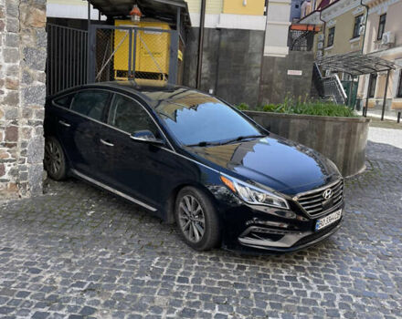 Черный Хендай Соната, объемом двигателя 2.4 л и пробегом 116 тыс. км за 15000 $, фото 11 на Automoto.ua