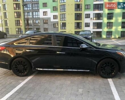 Чорний Хендай Соната, об'ємом двигуна 2.36 л та пробігом 150 тис. км за 10700 $, фото 8 на Automoto.ua